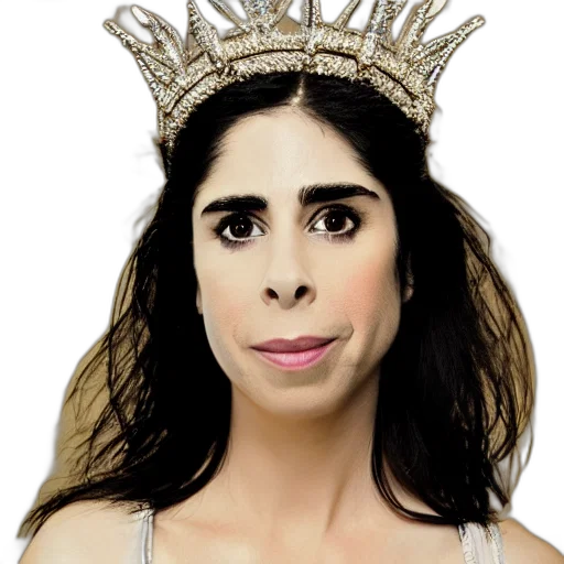 crown, face, photorealistic, cartoon transparent PNG cut-out