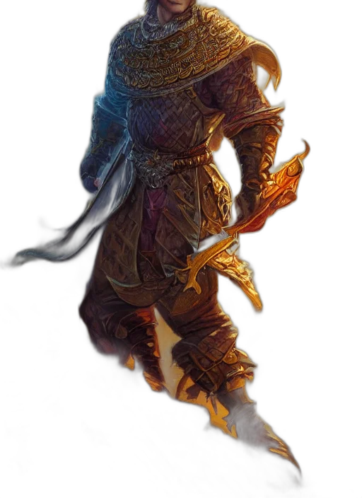 dragon, sword, staff, mask transparent PNG cut-out
