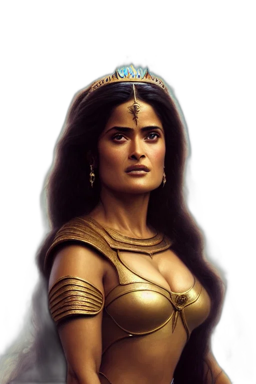jewelry, crown, face, fantasy art transparent PNG cut-out