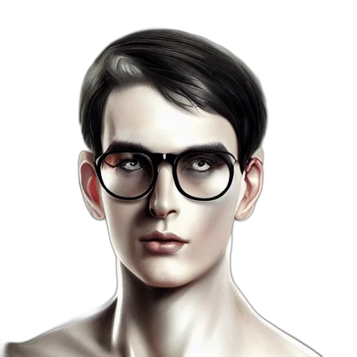 face, photorealistic, fantasy art, concept art transparent PNG cut-out