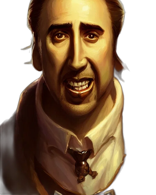 face, staff, animal, creature transparent PNG cut-out