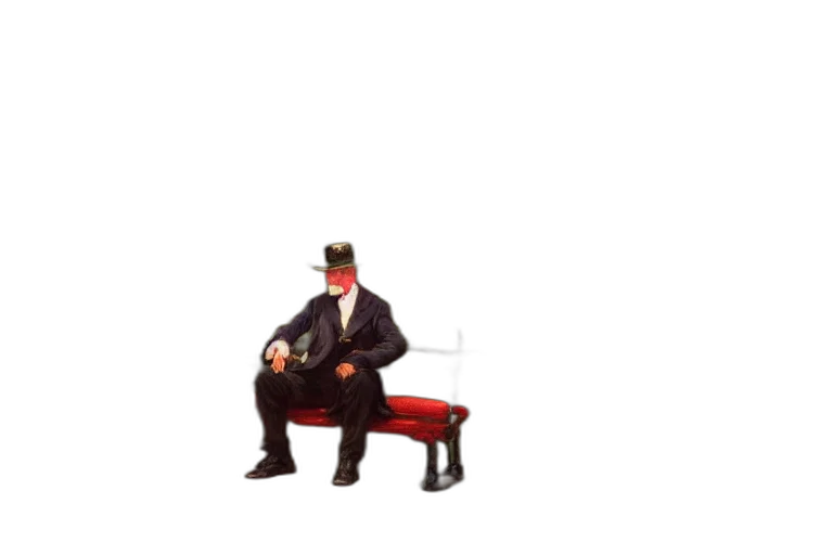 furniture, staff, hat, robot transparent PNG cut-out