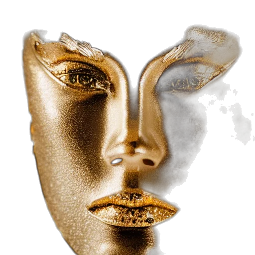 mask, face, jewelry, crown transparent PNG cut-out