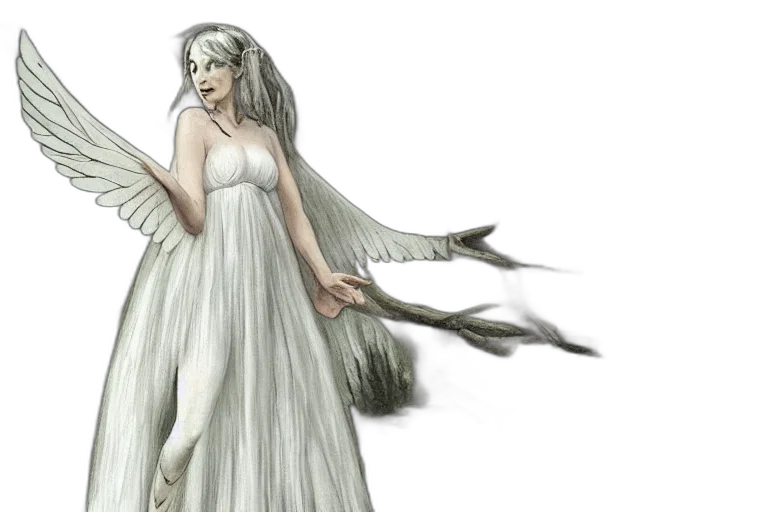 dress, dragon, fantasy art, concept art transparent PNG cut-out