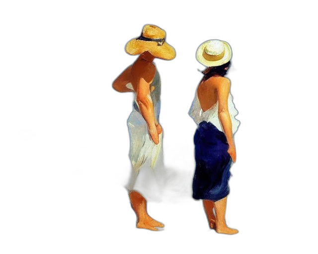 hat, dress, mask, jewelry transparent PNG cut-out
