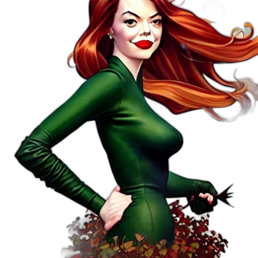 comic book art, concept art, fantasy art, cartoon transparent PNG cut-out