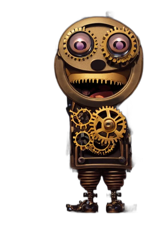 robot, mask, staff, concept art transparent PNG cut-out