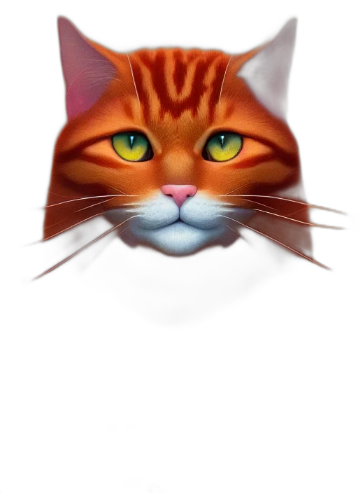 animal, face, hat, photorealistic transparent PNG cut-out