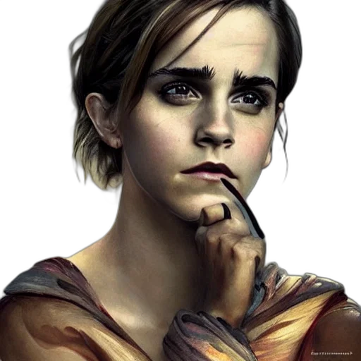 face, photorealistic, fantasy art, comic book art transparent PNG cut-out