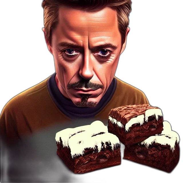 face, food, comic book art, photorealistic transparent PNG cut-out
