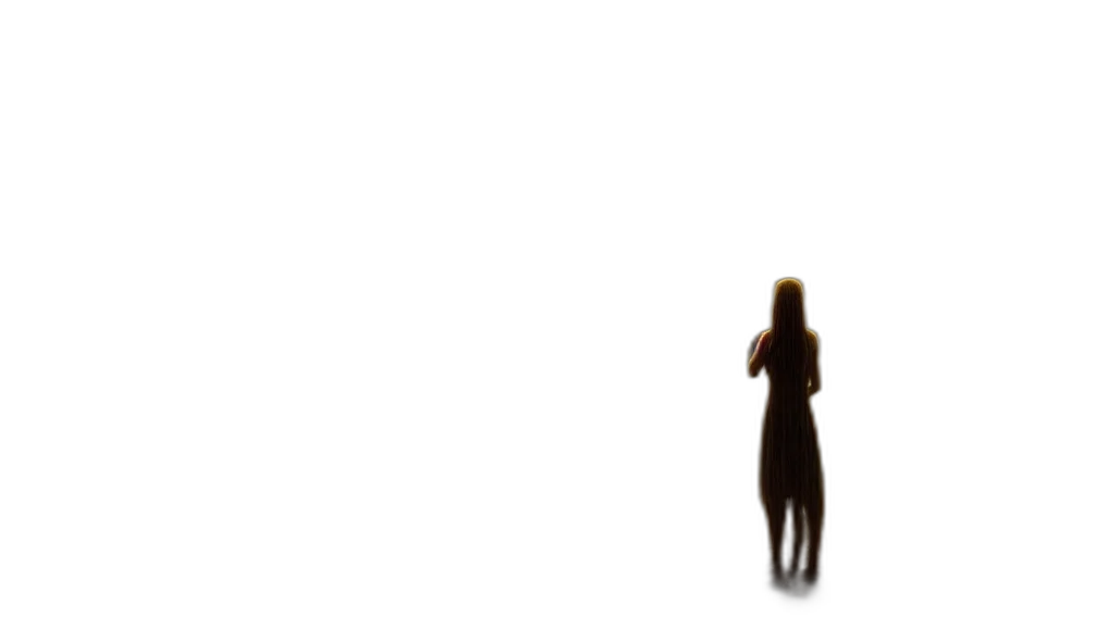 dress, creature, staff, robot transparent PNG cut-out