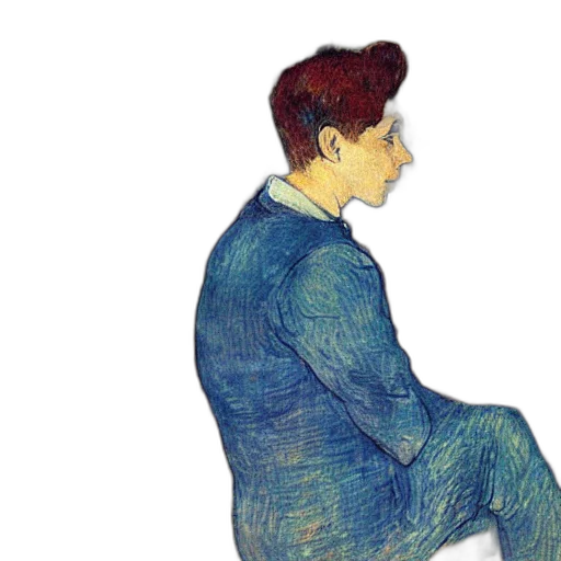 jacket, watercolor, oil painting, concept art transparent PNG cut-out