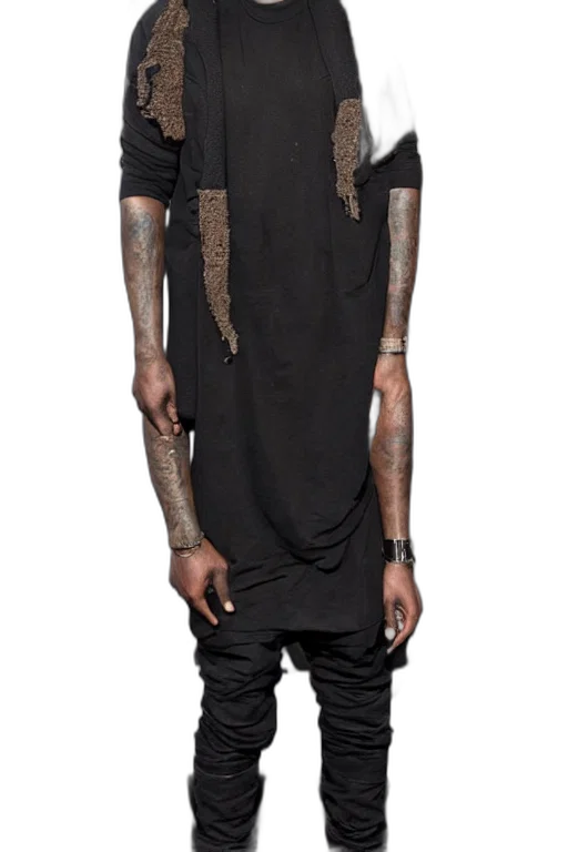 dress, jacket, creature, dark transparent PNG cut-out