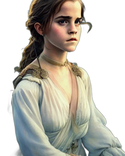 face, staff, dress, crown transparent PNG cut-out