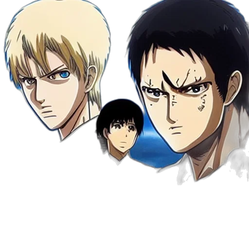 face, anime, concept art, cartoon transparent PNG cut-out