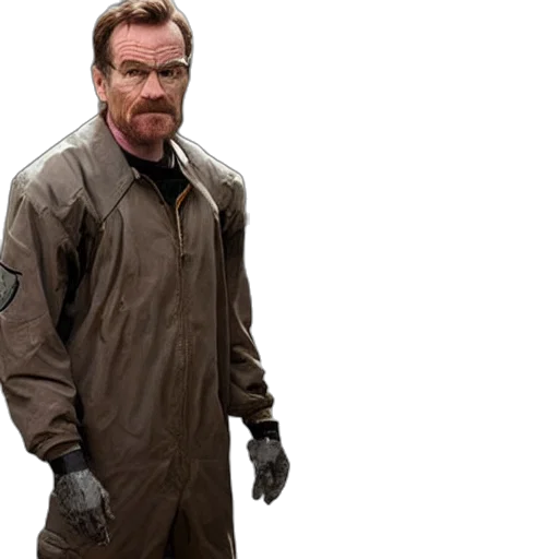 jacket, staff, animal, weapon transparent PNG cut-out