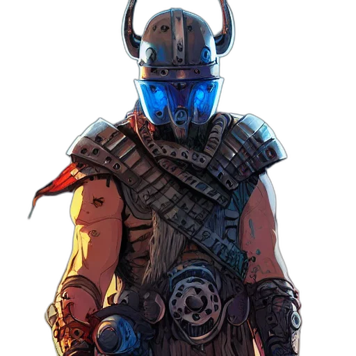mask, robot, weapon, sword transparent PNG cut-out