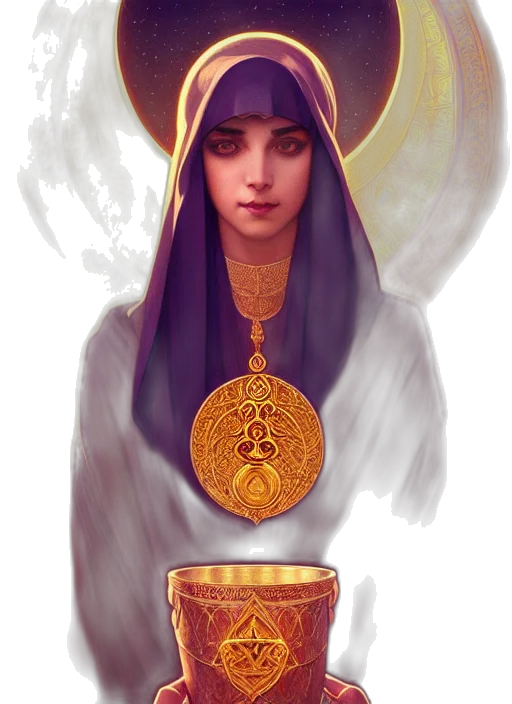 jewelry, crown, staff, fantasy art transparent PNG cut-out