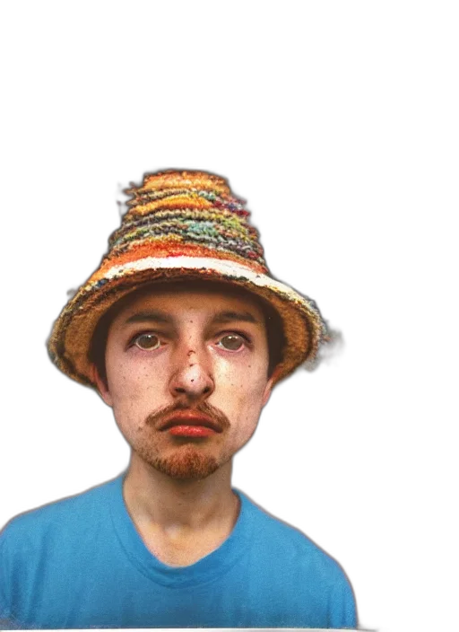 hat, face, staff, mask transparent PNG cut-out