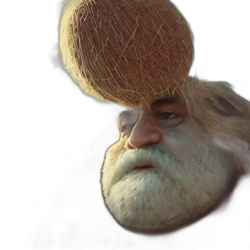 hat, hair, mask, face transparent PNG cut-out
