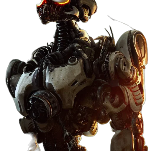 robot, weapon, creature, animal transparent PNG cut-out