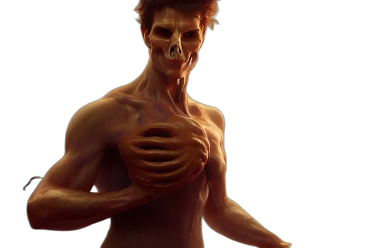 creature, face, mask, concept art transparent PNG cut-out