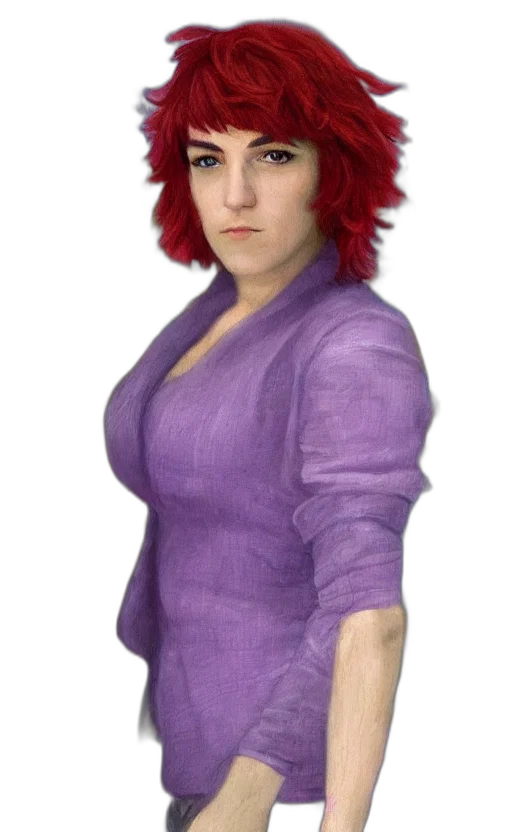 staff, dress, jacket, face transparent PNG cut-out