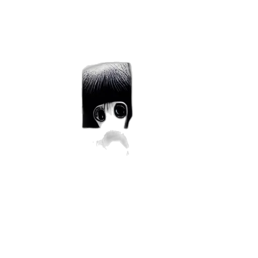 face, robot, mask, hair transparent PNG cut-out