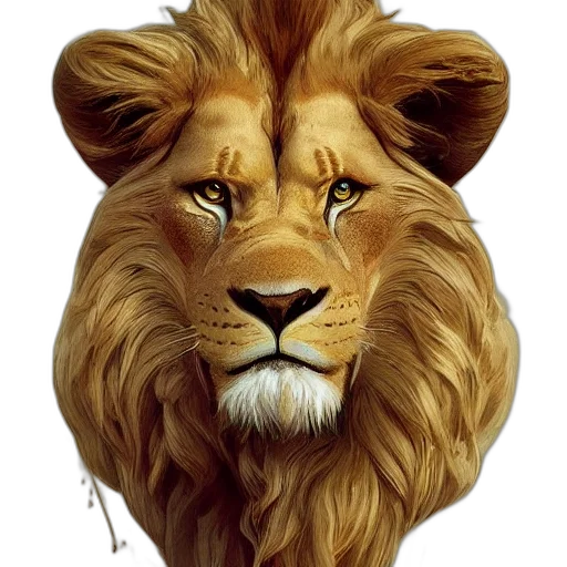 animal, crown, face, staff transparent PNG cut-out