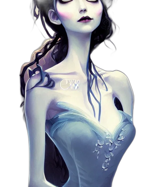 dress, jewelry, crown, face transparent PNG cut-out