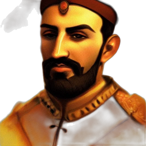 staff, crown, face, photorealistic transparent PNG cut-out