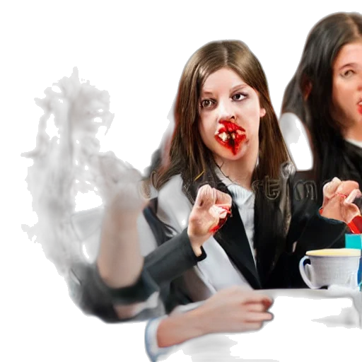 photorealistic, concept art, horror, movie transparent PNG cut-out