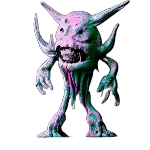 creature, staff, dragon, mask transparent PNG cut-out