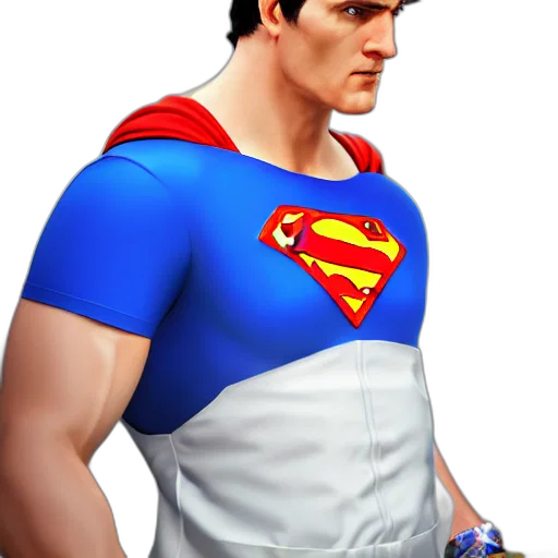comic book art, 3d render, concept art, photorealistic transparent PNG cut-out