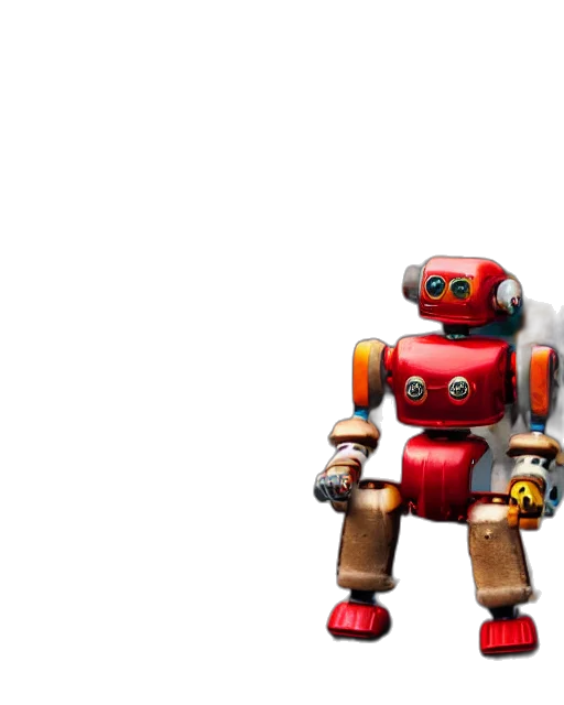 robot, weapon, 3d render, concept art transparent PNG cut-out