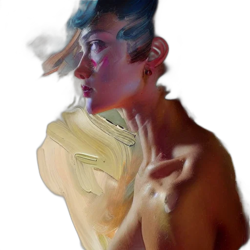 jacket, face, mask, robot transparent PNG cut-out