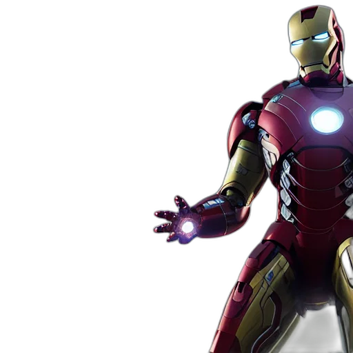robot, 3d render, concept art, comic book art transparent PNG cut-out