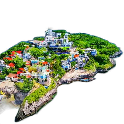building, 3d render, concept art, photorealistic transparent PNG cut-out