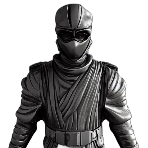 staff, jacket, mask, concept art transparent PNG cut-out