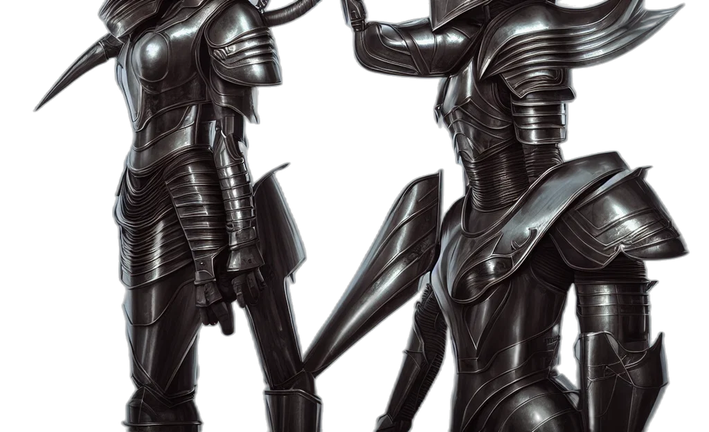 sword, weapon, concept art, 3d render transparent PNG cut-out