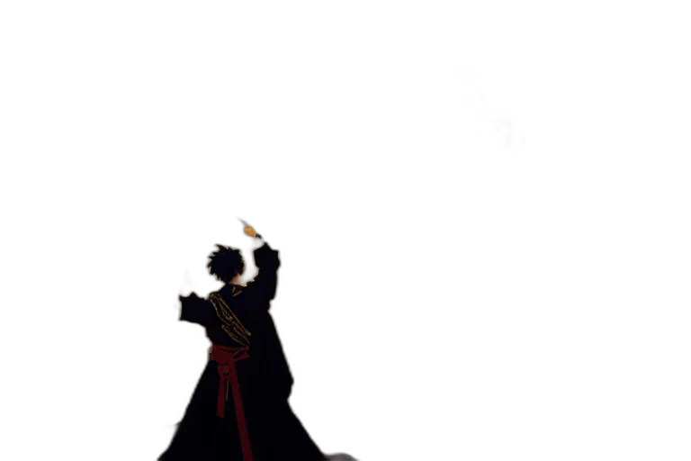 staff, sword, umbrella, dress transparent PNG cut-out