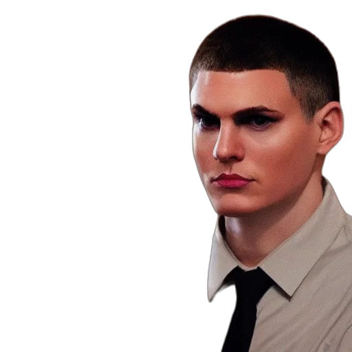 face, jacket, staff, mask transparent PNG cut-out