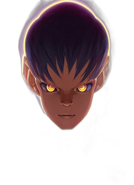 face, mask, creature, crown transparent PNG cut-out