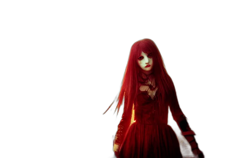 dress, staff, mask, robot transparent PNG cut-out