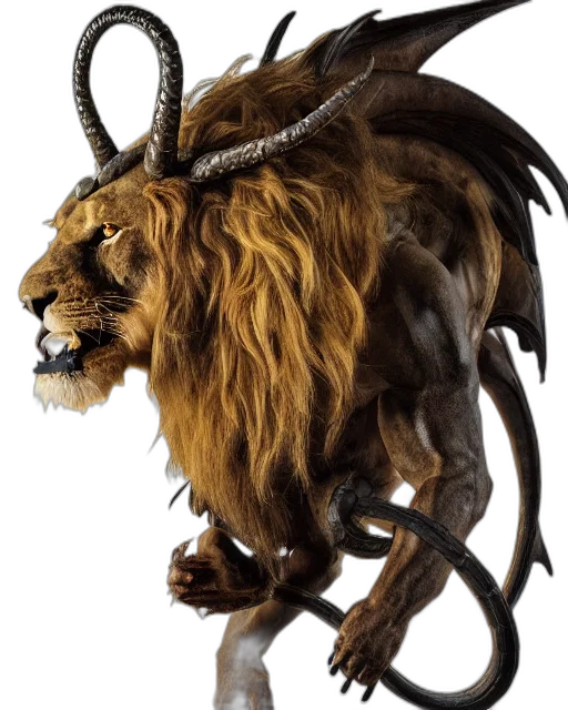 animal, dragon, creature, staff transparent PNG cut-out