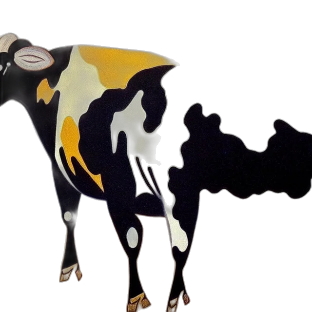 animal, concept art, 3d render, pixel art transparent PNG cut-out