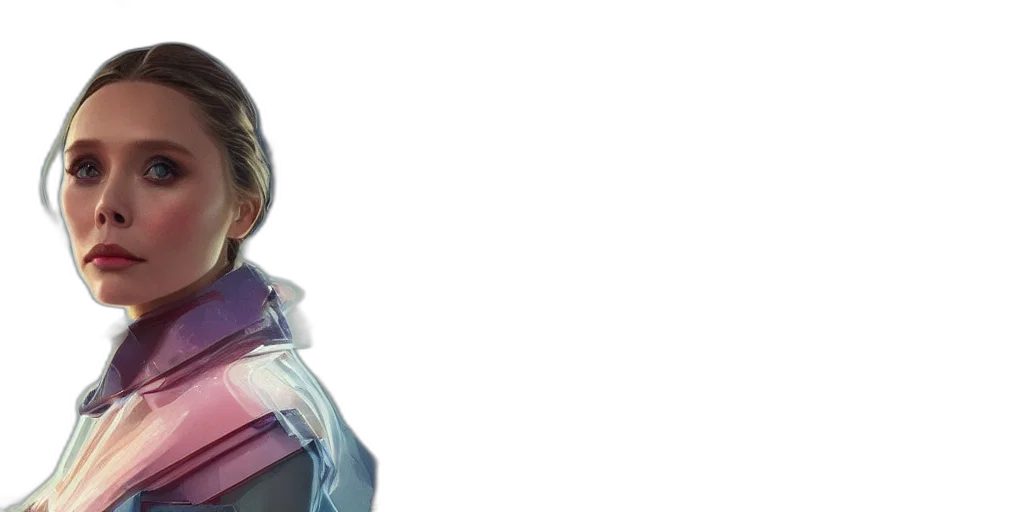 face, jacket, mask, staff transparent PNG cut-out