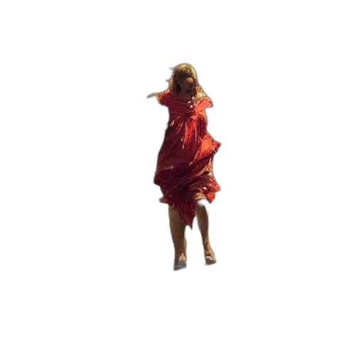 dress, creature, hair, animal transparent PNG cut-out