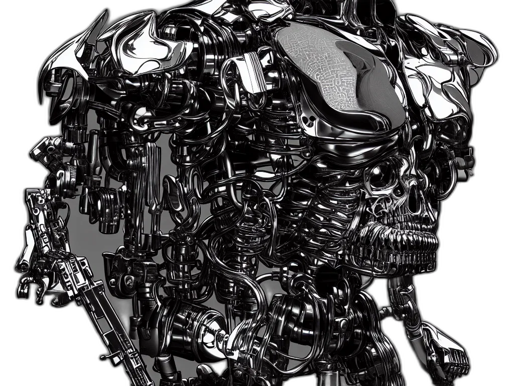 robot, mask, face, cyberpunk transparent PNG cut-out