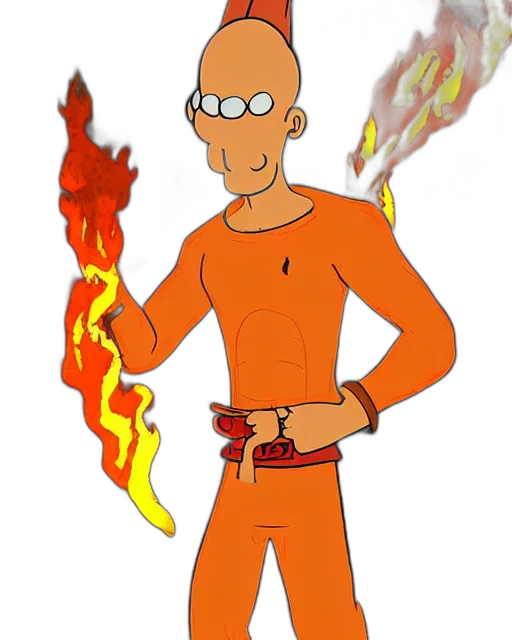 jacket, staff, cartoon, concept art transparent PNG cut-out